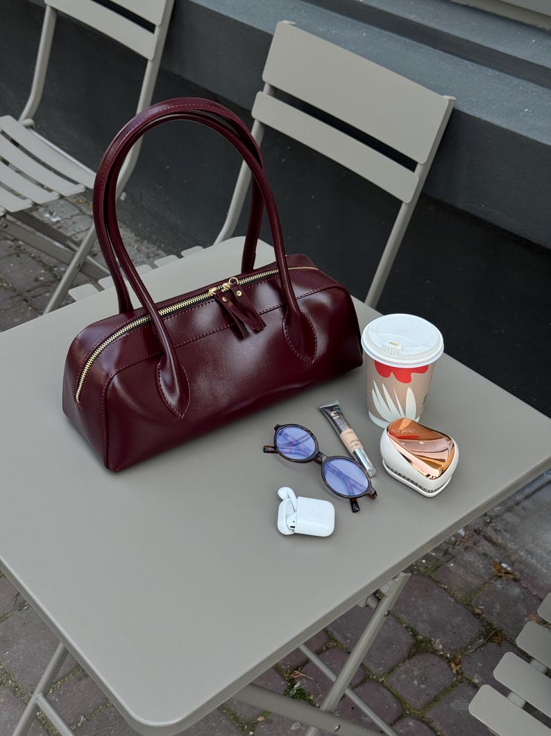 Sac à bandoulière en cuir vegan