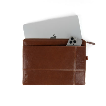 Mallette en Cuir véritable pour ordinateur